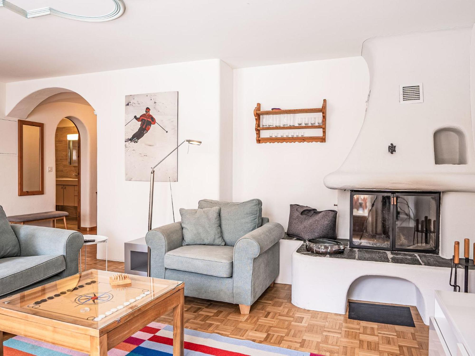 Apartment Chesa Mezzaun By Interhome Zuoz Exterior foto